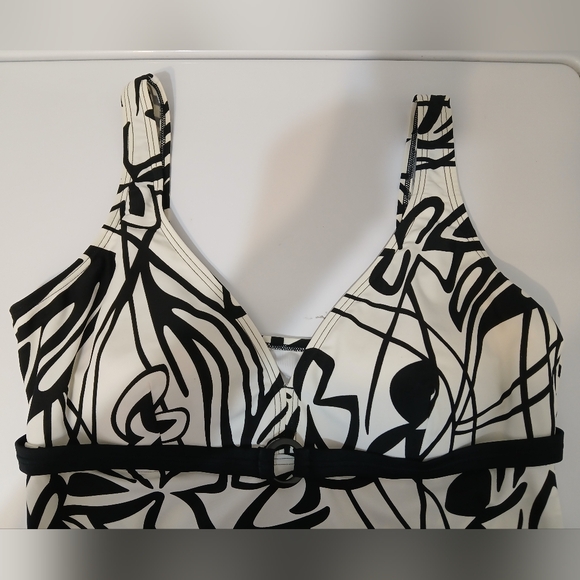 Silhouette Solution Print Swim Tankini 14D - Picture 5 of 14